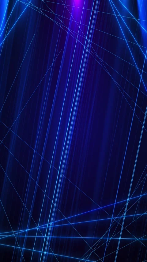 Electric blue abstract line background cyan diagonal beams, vertical streaks, an Stock Footage 340397376