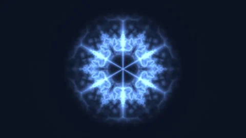 Electric blue abstract pattern with glowing details in Stock Footage 338186137