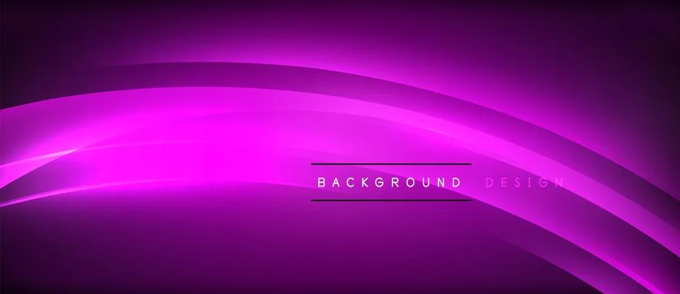 An electric blue circle on a violet background with a touch of magenta Stock Illustration
