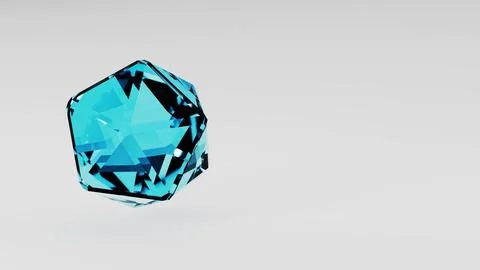 Electric blue gemstone ring on display as body jewelry Foto stock