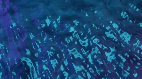 Electric Blue Liquid Mosaic Texture Animated Loop Stock Footage 344590160