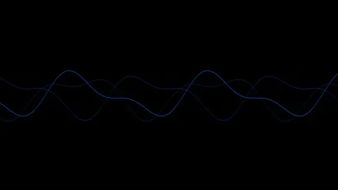 Electric blue pulse seamless looping background 4K Stock Footage 336513774