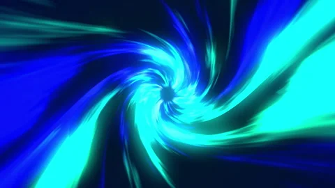 Electric Blue Vortex Loop 動画素材 316496685