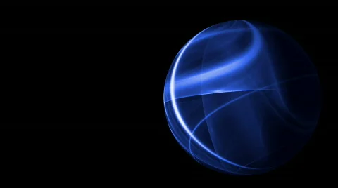 Electric blue world Video stock 375060