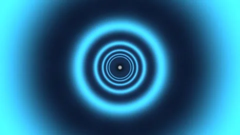 Electric blue wormhole background creates a visual depth Stock Footage 342477821