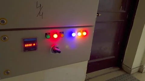 Electric board Stock Footage 325713444