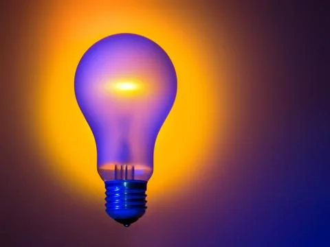 Electric bulb. Stock Photos