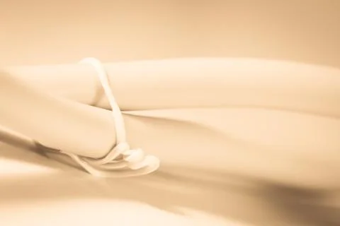 Electric cable close up Foto stock