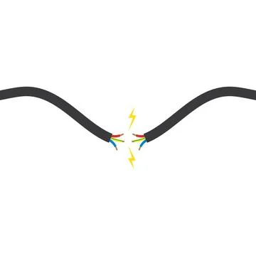 Electric cable icon vector illustration design Stock Illustration