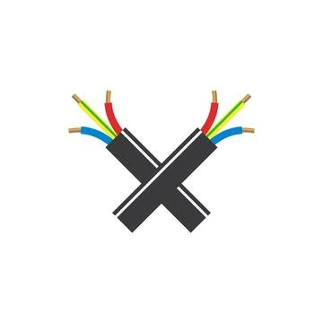 Electric cable icon vector illustration design Stock Illustration