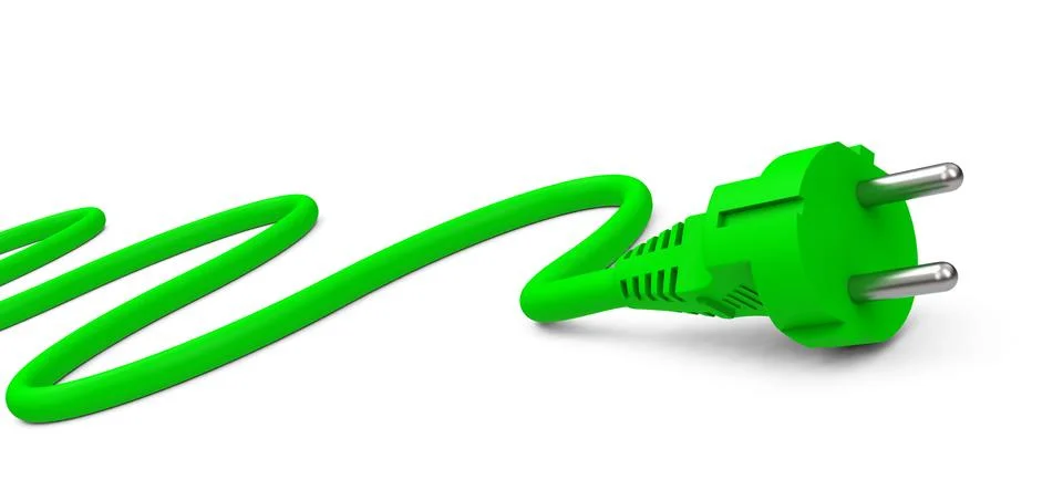 The electric cable Stock Illustration