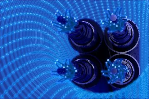 Electric cable Stock Photos