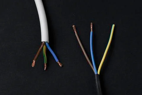 Electric cable Stock Photos