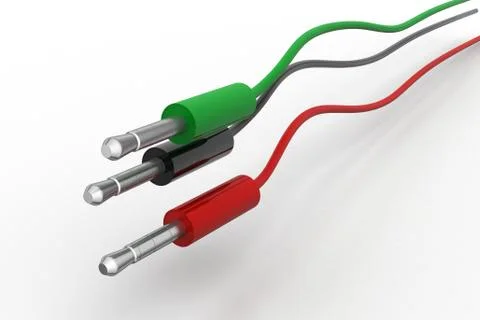 Electric cables Free Stock Illustration