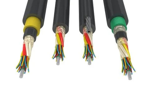 Electric cables Stock Photos