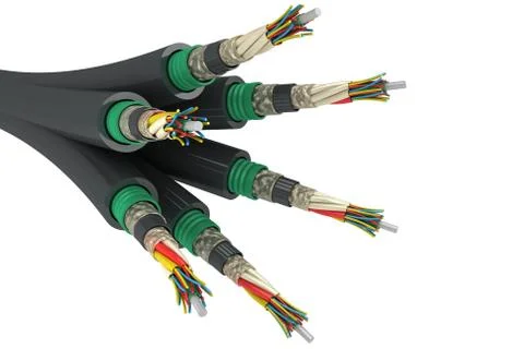 Electric cables Stock Photos