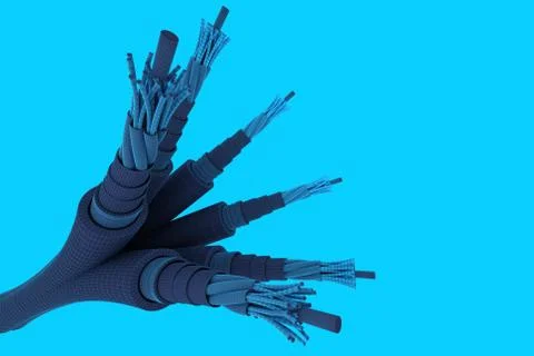 Electric cables Stock Photos