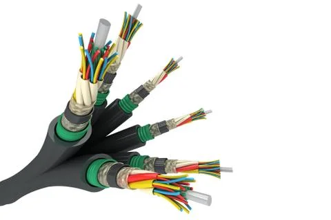 Electric cables Stock Photos