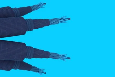 Electric cables Stock Photos