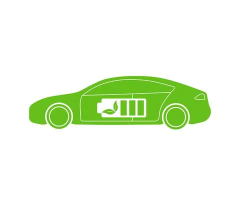 Electric car 3 Stock Illustration