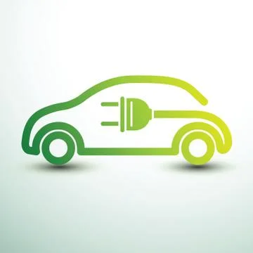 Electric car Stock Illustration