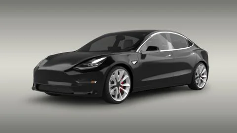 Electric Car Illustrazione stock