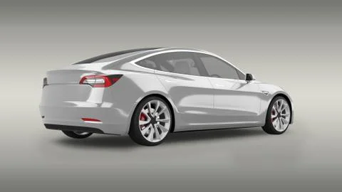 Electric Car Illustrazione stock