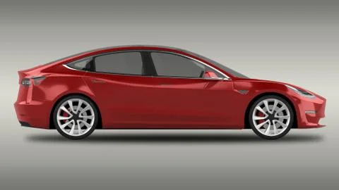 Electric Car Illustrazione stock