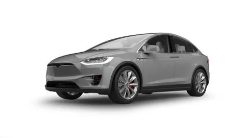 Electric Car Stock Illustration