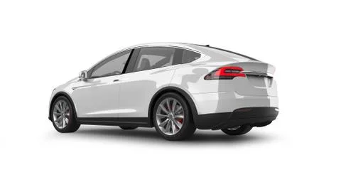 Electric Car Stock Illustration