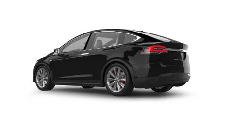 Electric Car Stock Illustration