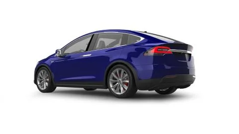 Electric Car Stock Illustration