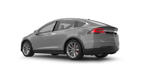 Electric Car Stock Illustration