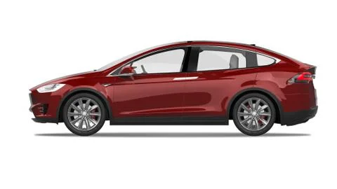 Electric Car Stock Illustration