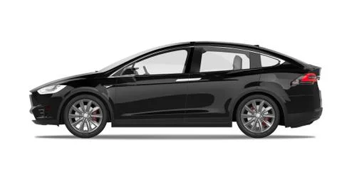 Electric Car Stock Illustration