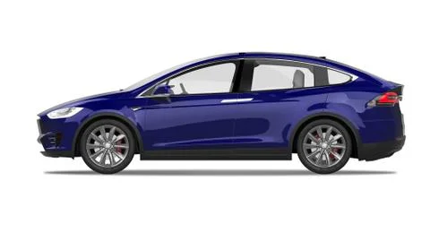 Electric Car Stock Illustration