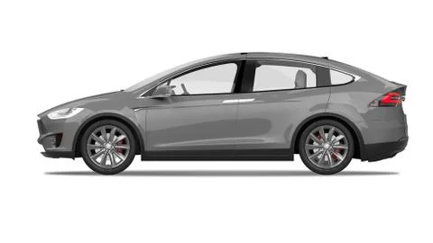 Electric Car Stock Illustration