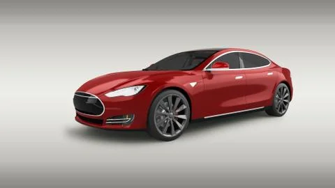 Electric Car Illustrazione stock