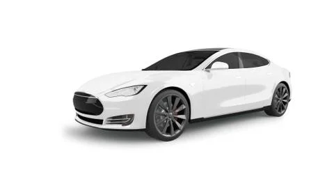 Electric Car Illustrazione stock