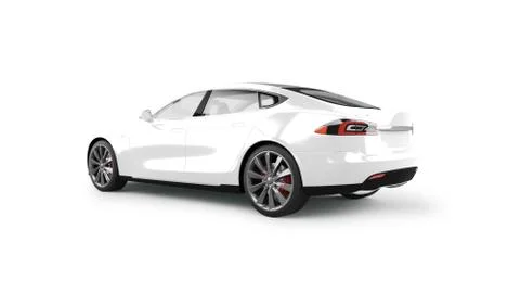 Electric Car Illustrazione stock