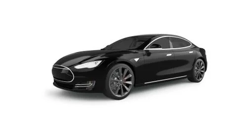 Electric Car Stock Illustration