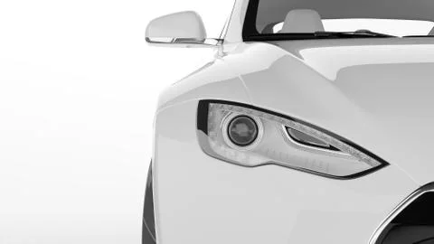 Electric Car Stock Illustration