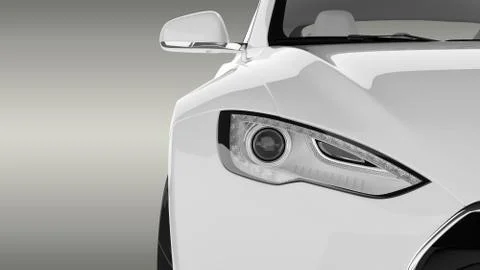 Electric Car Illustrazione stock