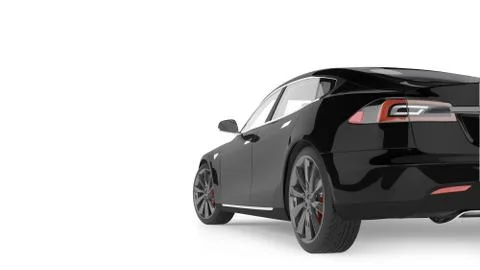 Electric Car Illustrazione stock