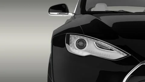 Electric Car Stock Illustration