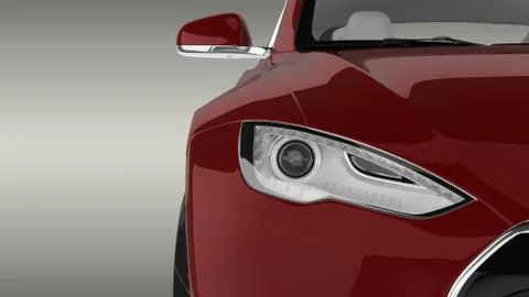 Electric Car Stock Illustration