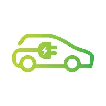 Electric car Stock Illustration
