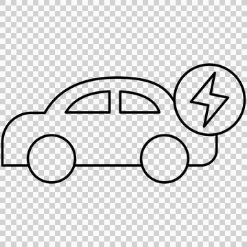 Electric car Stock-Illustration