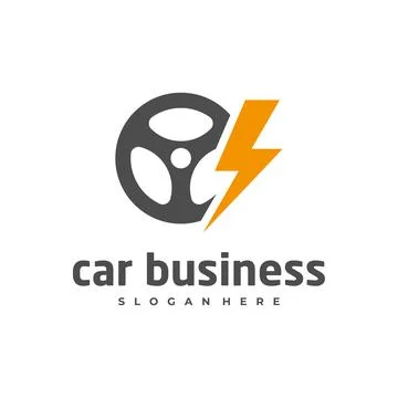 Electric Car logo vector template, Creative Fast Car logo design concepts Stock Illustration