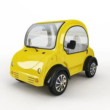 Electric Car MJ-DLM04 3D Model